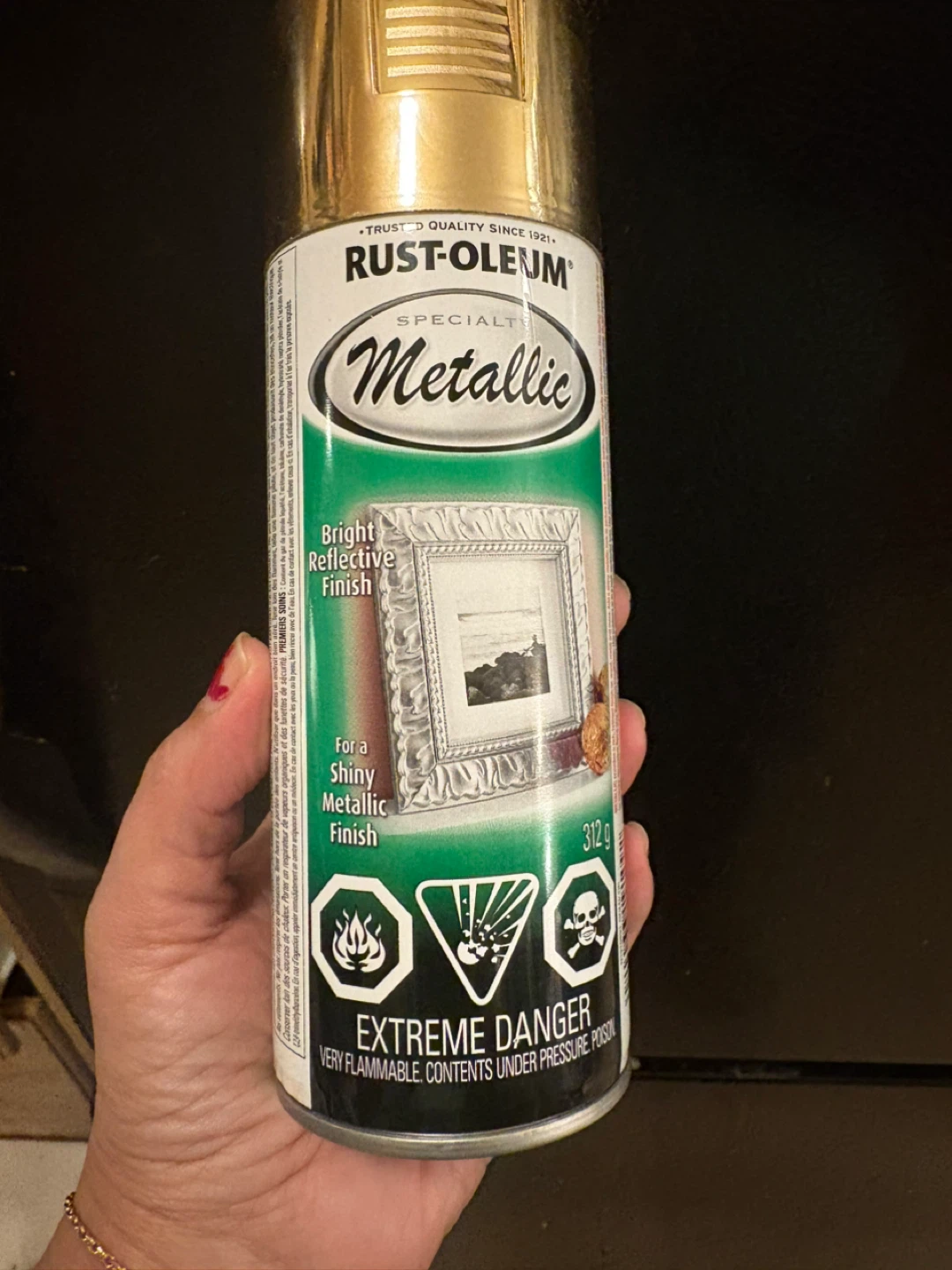 Rust-Oleum Specialty Metallic Spray Paint - Gold - photo 2