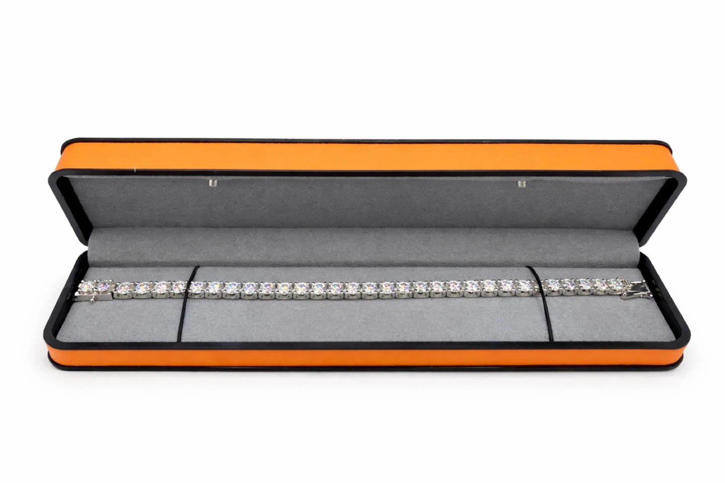 5 mm Moissanite 925 Sterling silver Tennis bracelet - photo 3