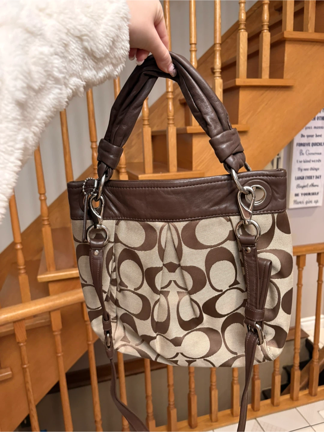 Coach Signature Canvas Bag - photo 2