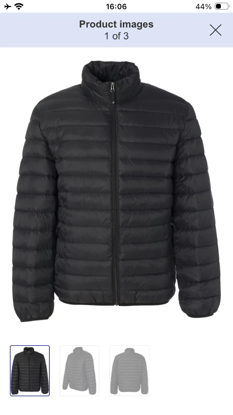 MK Black Puffer Jacket