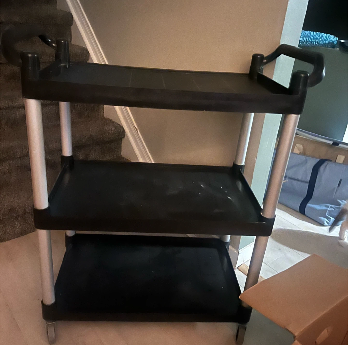 GangGend 3 Tier Rolling Utility Cart