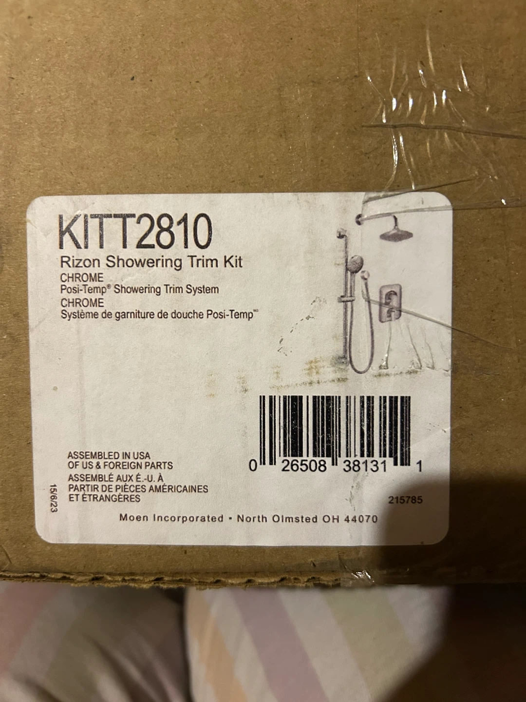 Moen KITT2810 Rizon Showering Trim Kit