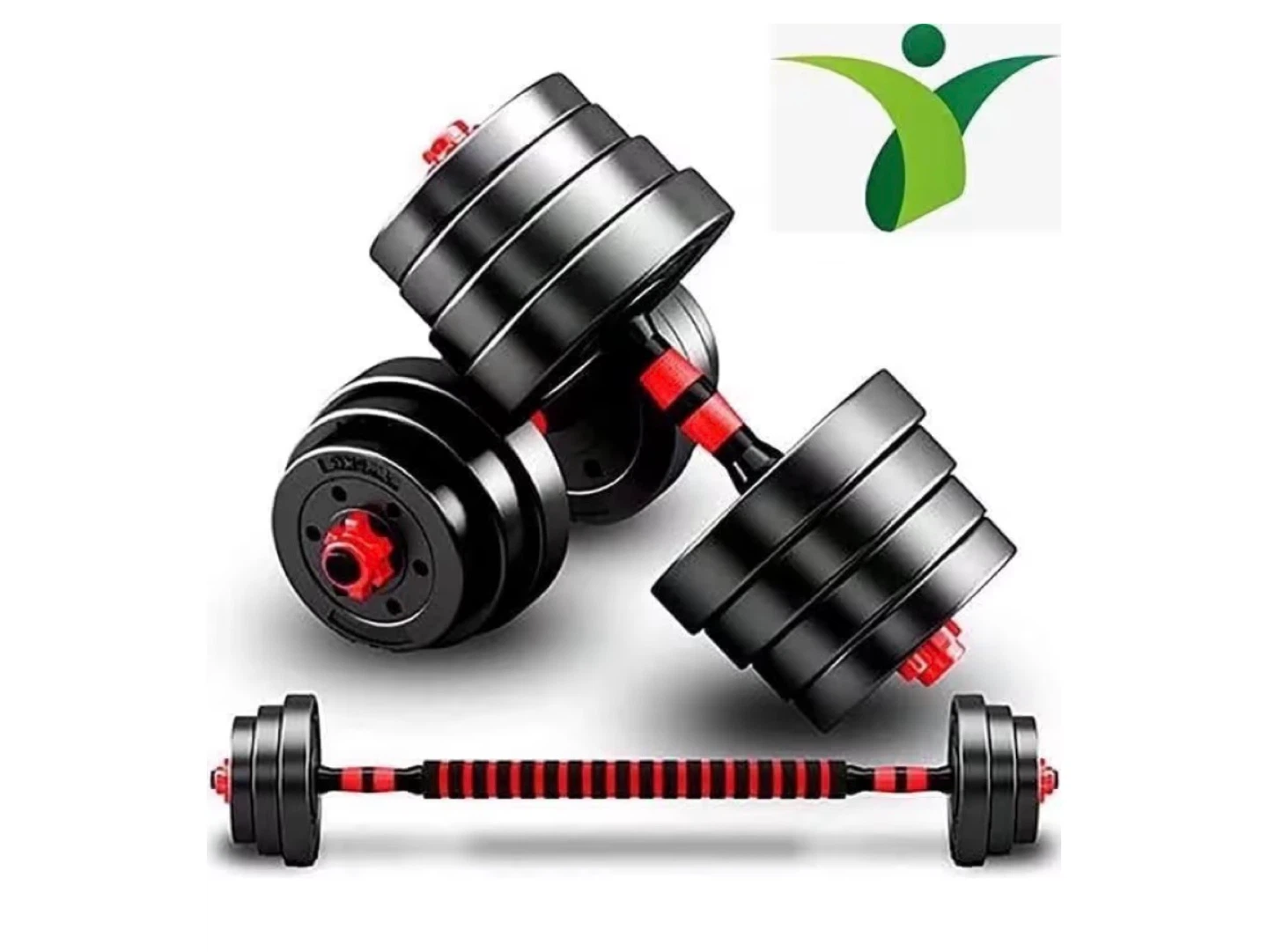 Adjustable Dumbbell and Barbell Set (60lbs/30kg) - photo 3