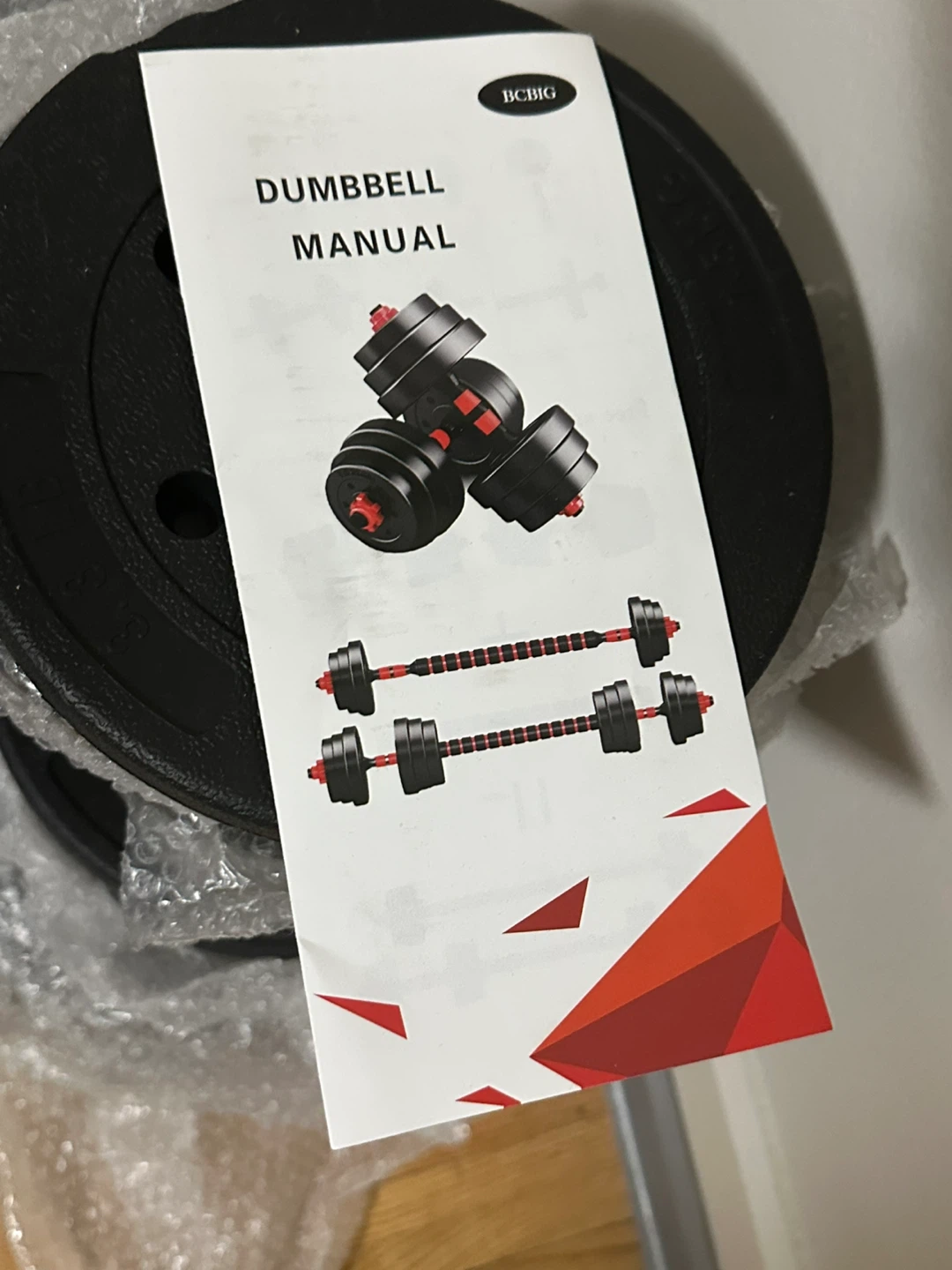 Adjustable Dumbbell and Barbell Set (60lbs/30kg) - photo 2