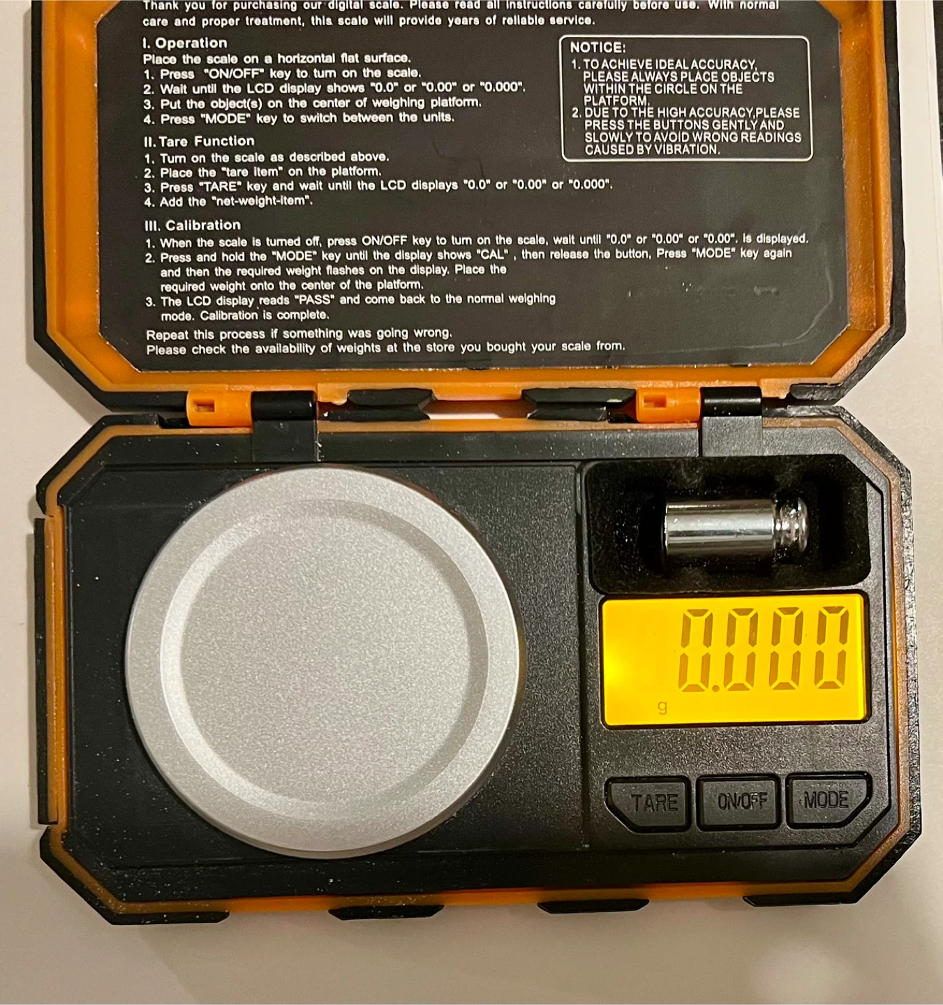Brifit Professional Digital Mini Scale (Jewelry / Precision) - photo 2
