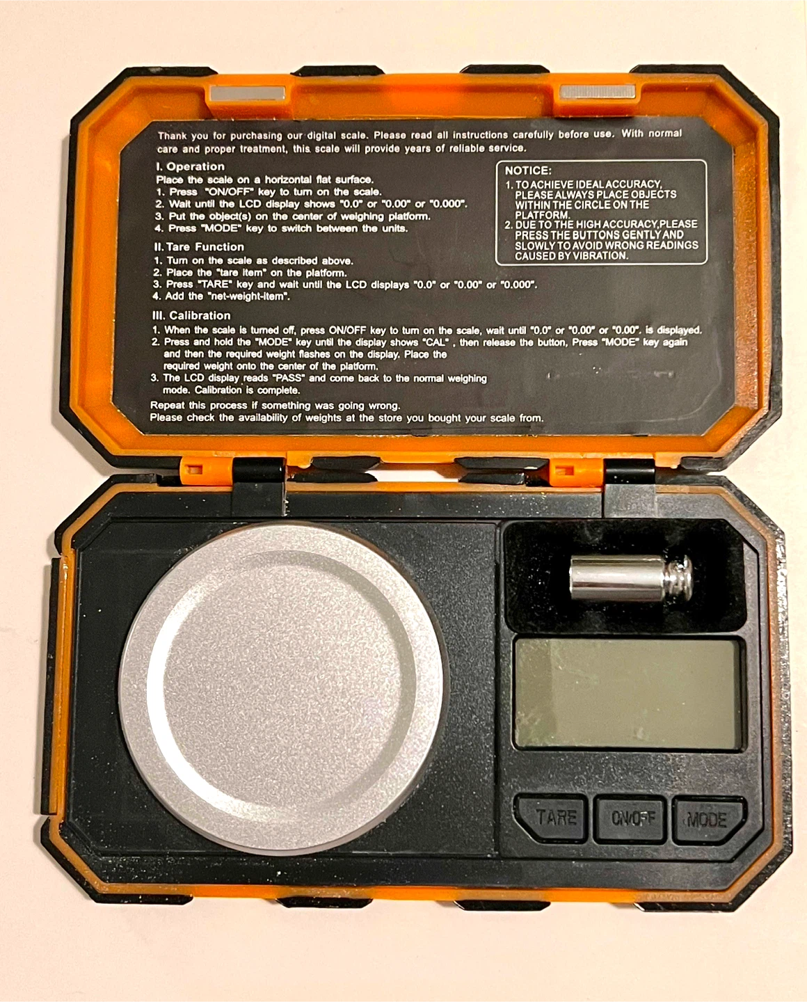 Brifit Professional Digital Mini Scale (Jewelry / Precision)