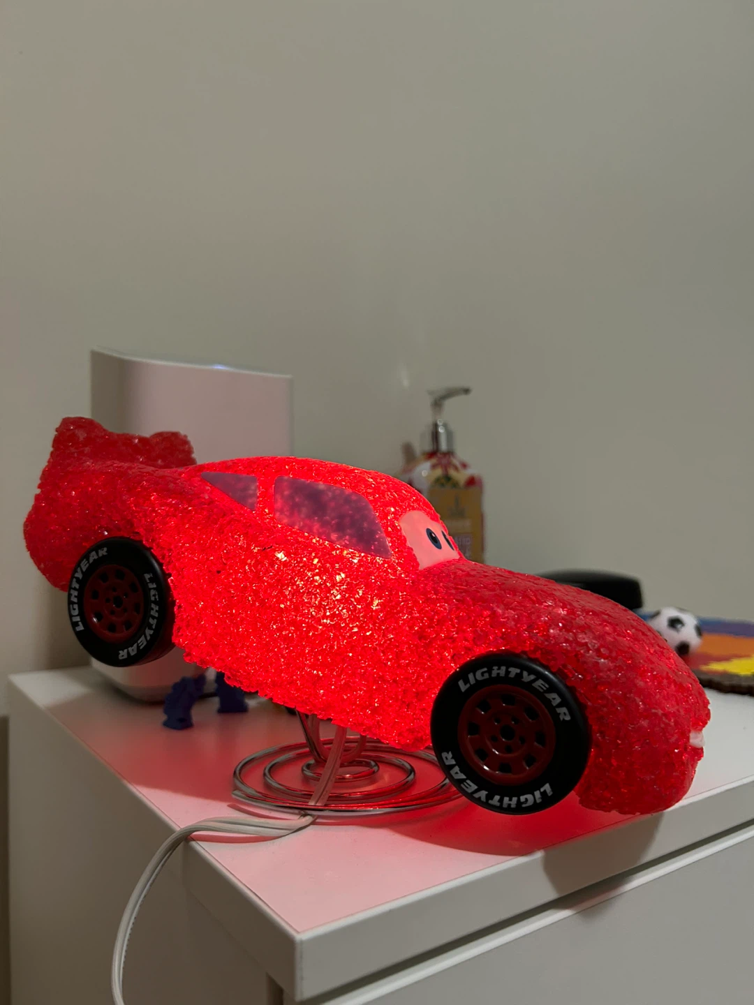 LAMP Disney Pixar Cars Lightning McQueen Lamp - photo 2