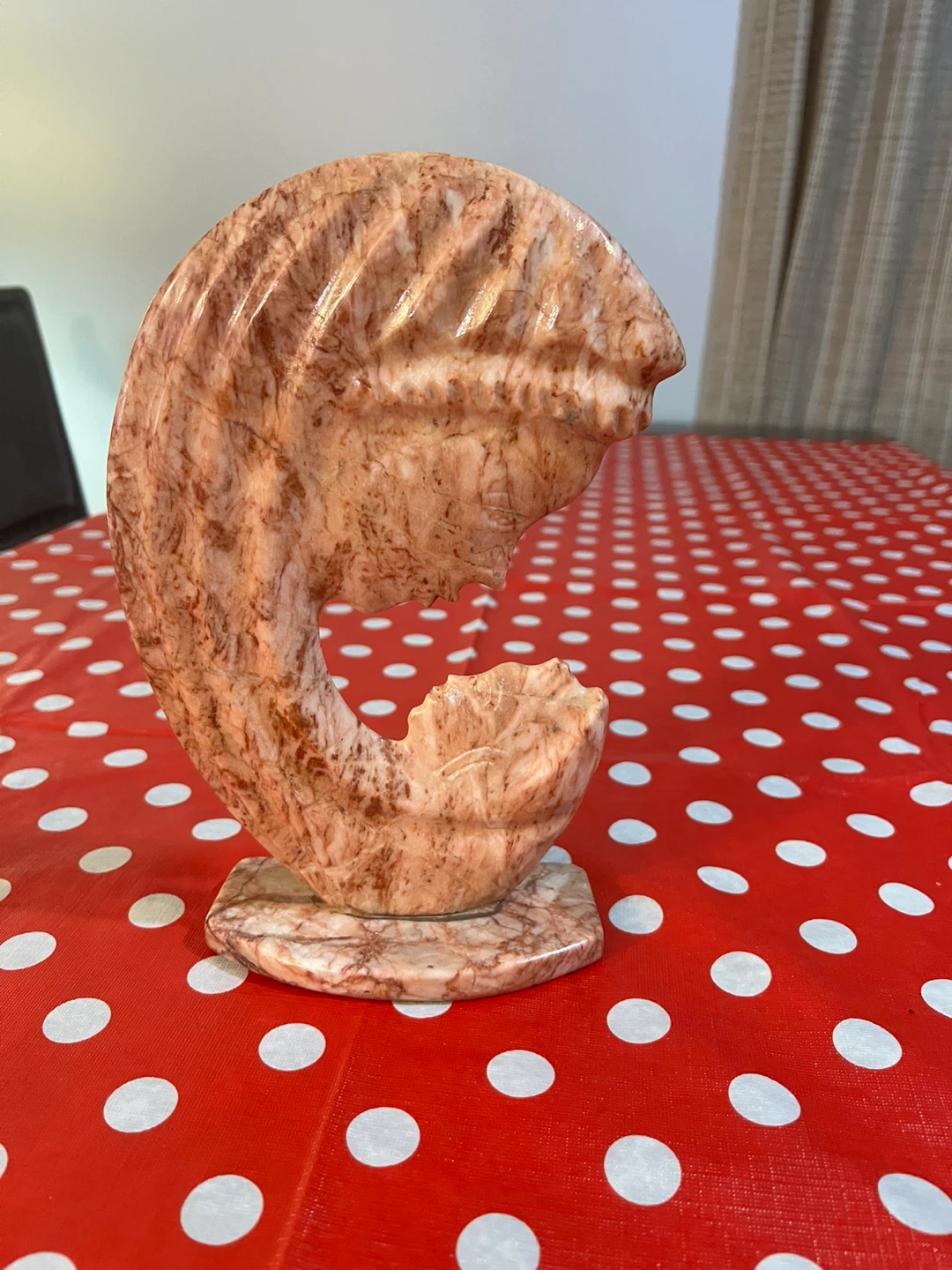 Free delivery used Italian Table Sculpture Madonna Nativity - photo 2