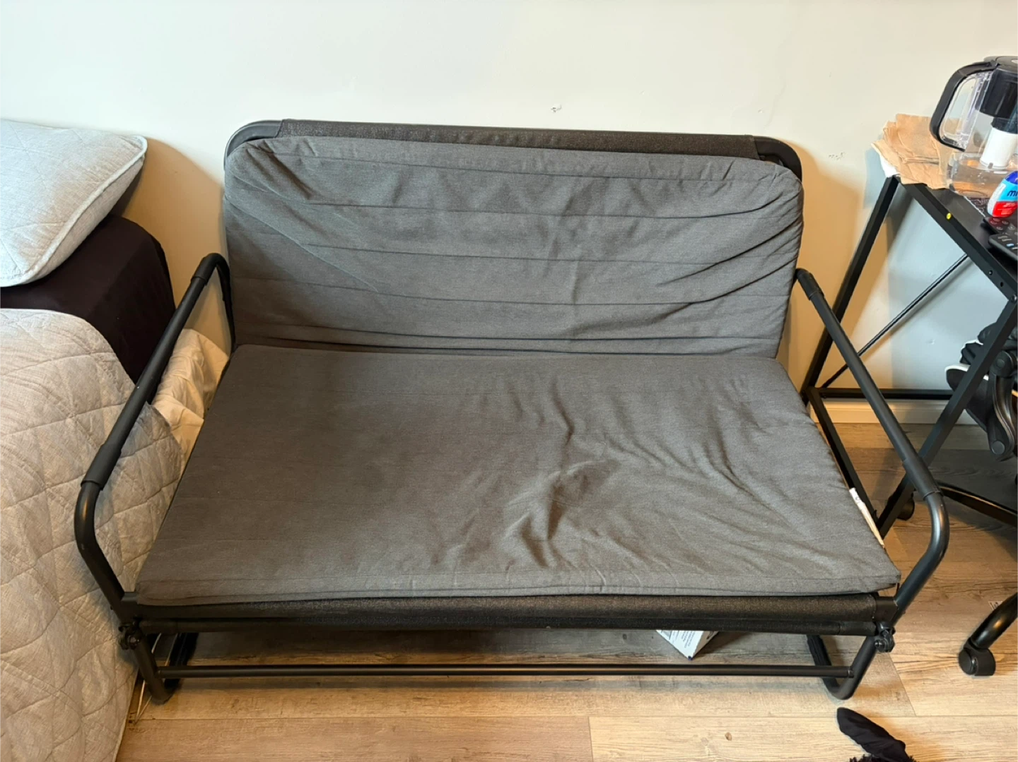 Grey Futon Sofa Bed