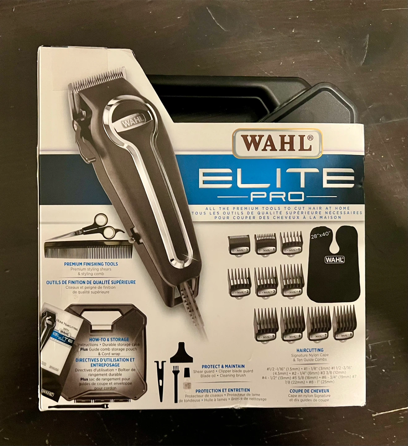 Wahl Elite Pro Haircut Kit – New Full Set w Case