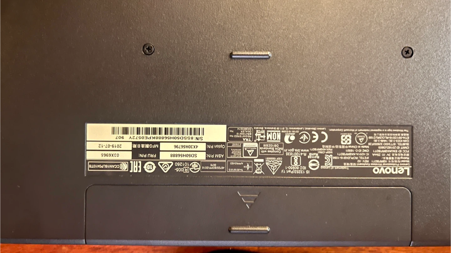 🥕Lenovo Wireless Keyboard and Mouse Combo - photo 4