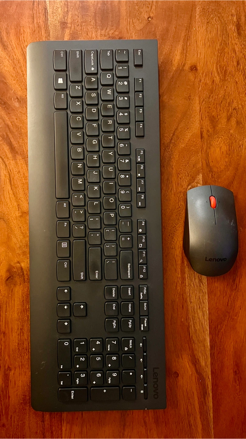 🥕Lenovo Wireless Keyboard and Mouse Combo