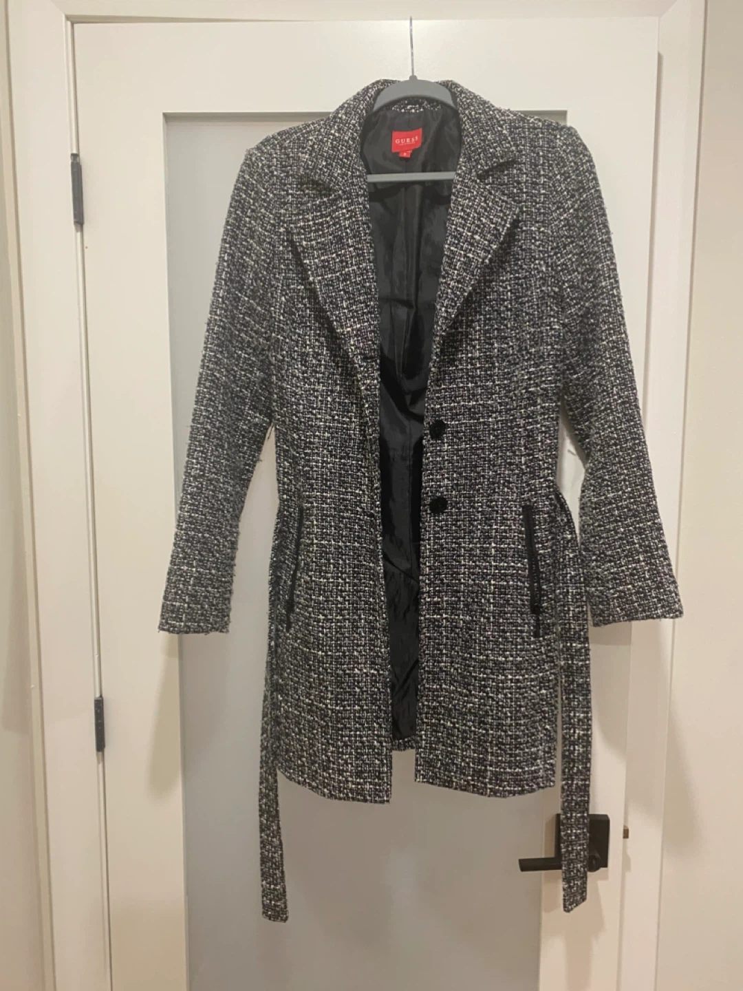 Guess Tweed Belted Blazer - photo 2