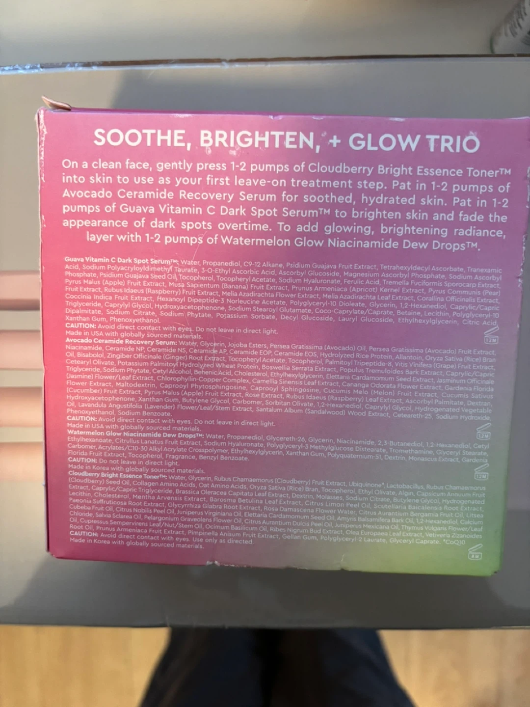 Glow Recipe Soothe, Brighten + Glow Trio Set - photo 2