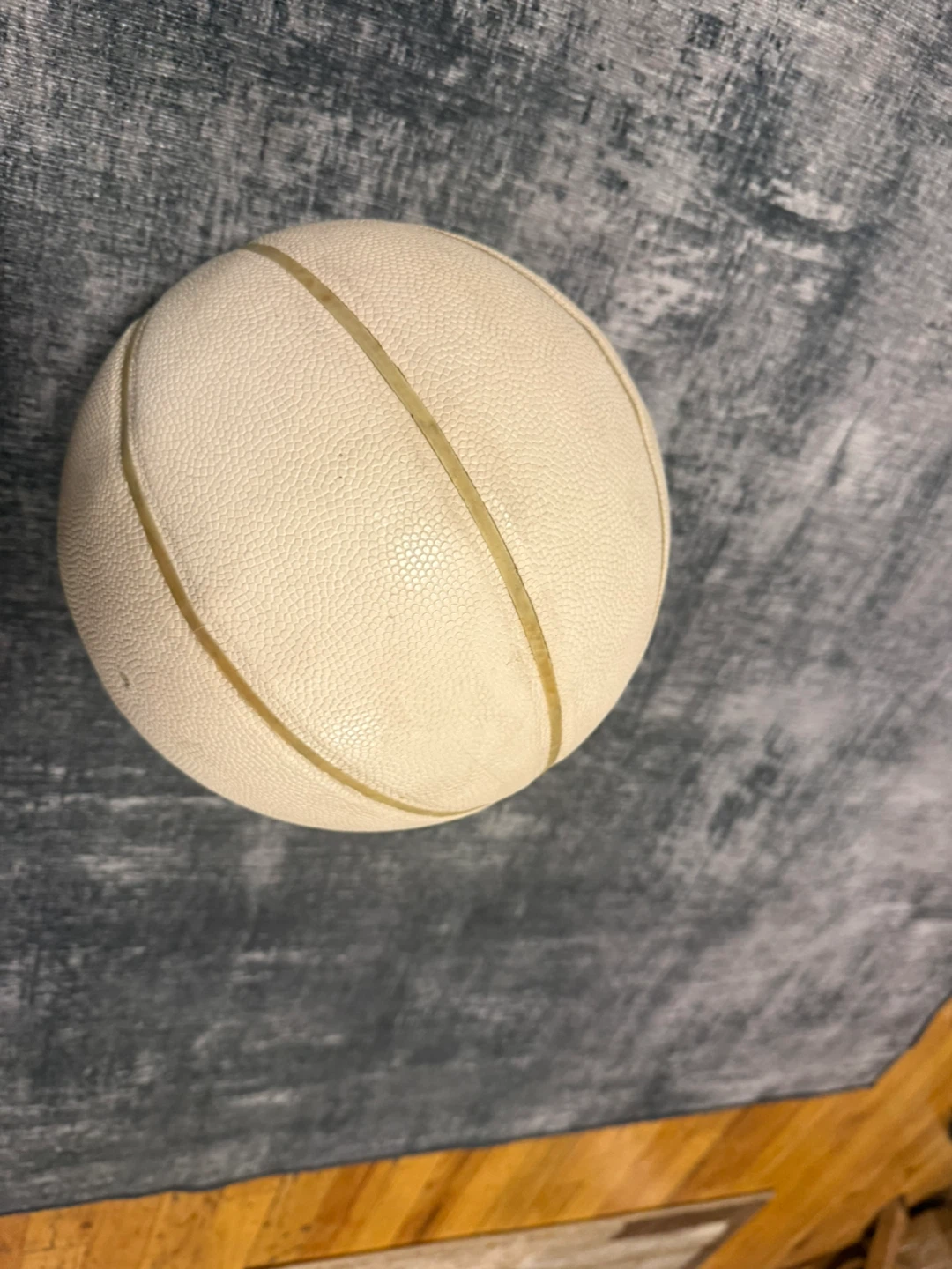 Vintage White Basketball