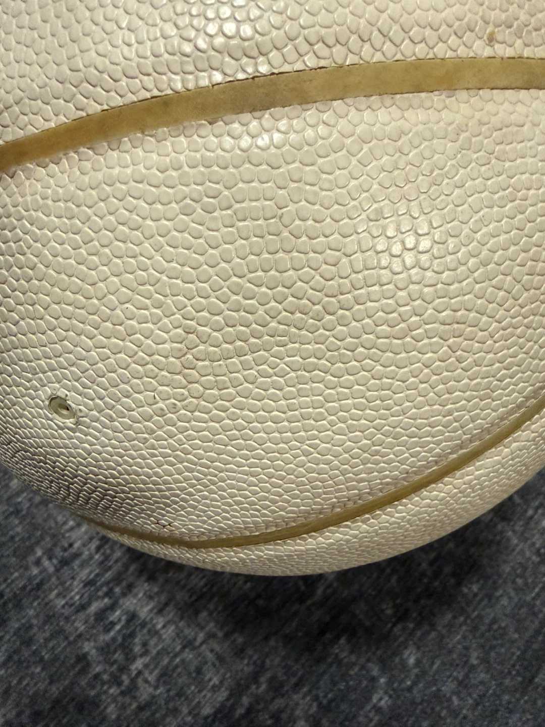 Vintage White Basketball - photo 2