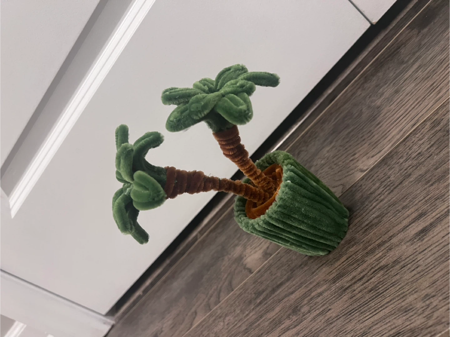 Miniature Potted Palm Tree Decoration