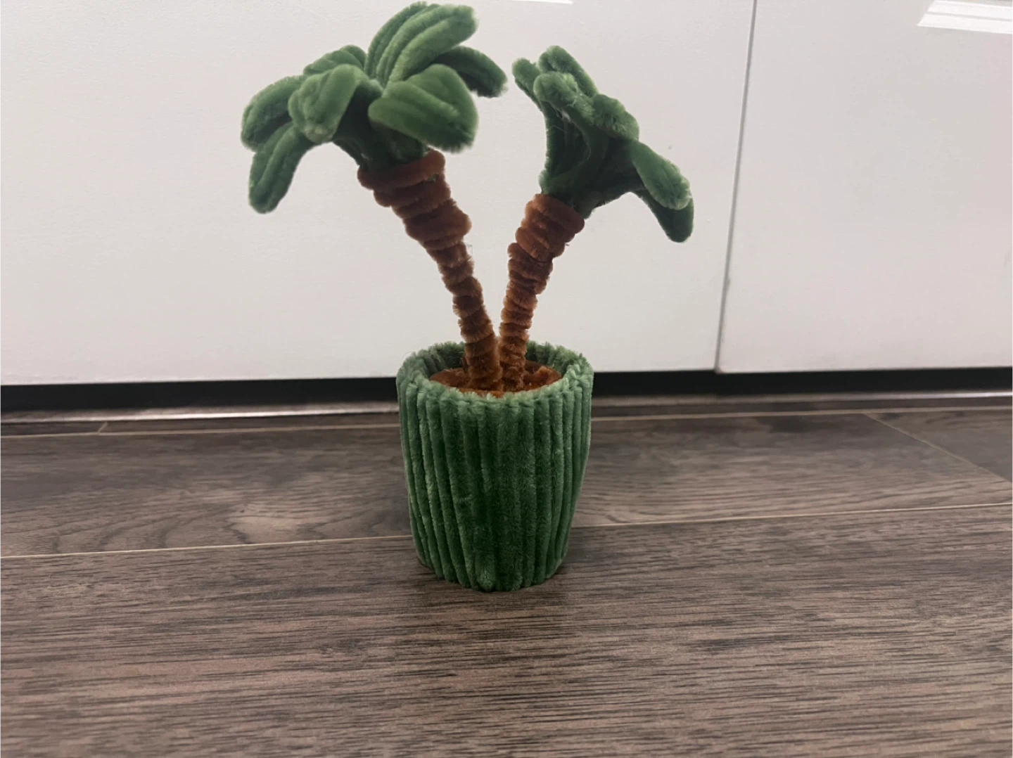 Miniature Potted Palm Tree Decoration - photo 2