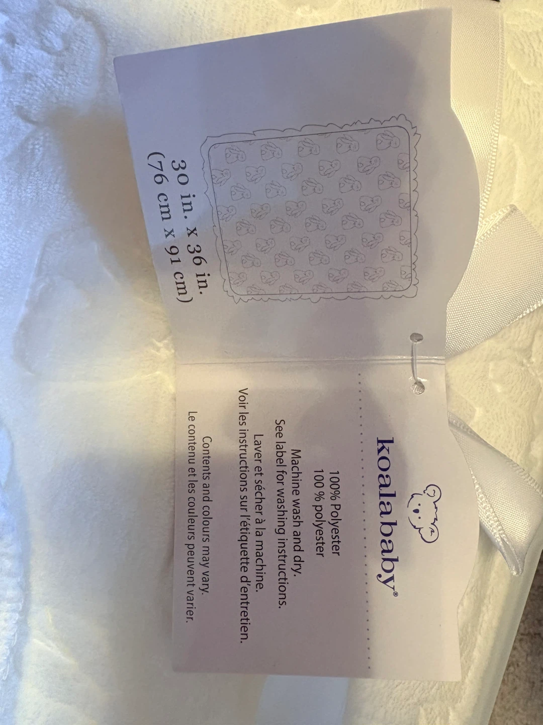 Koala Baby Reversible Baby Blanket - new - photo 2