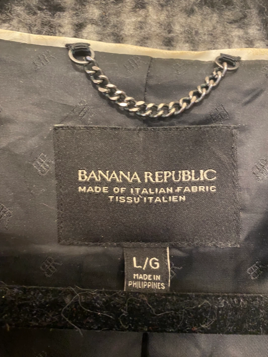 Banana Republic Plaid Wool Blend Coat L/G 🥕 - photo 2