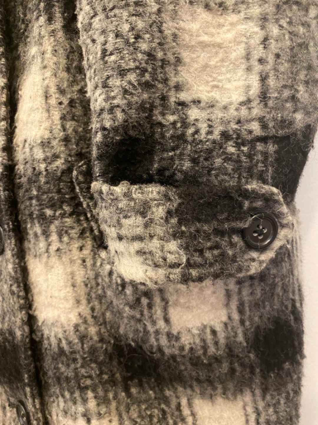 Banana Republic Plaid Wool Blend Coat L/G 🥕 - photo 4