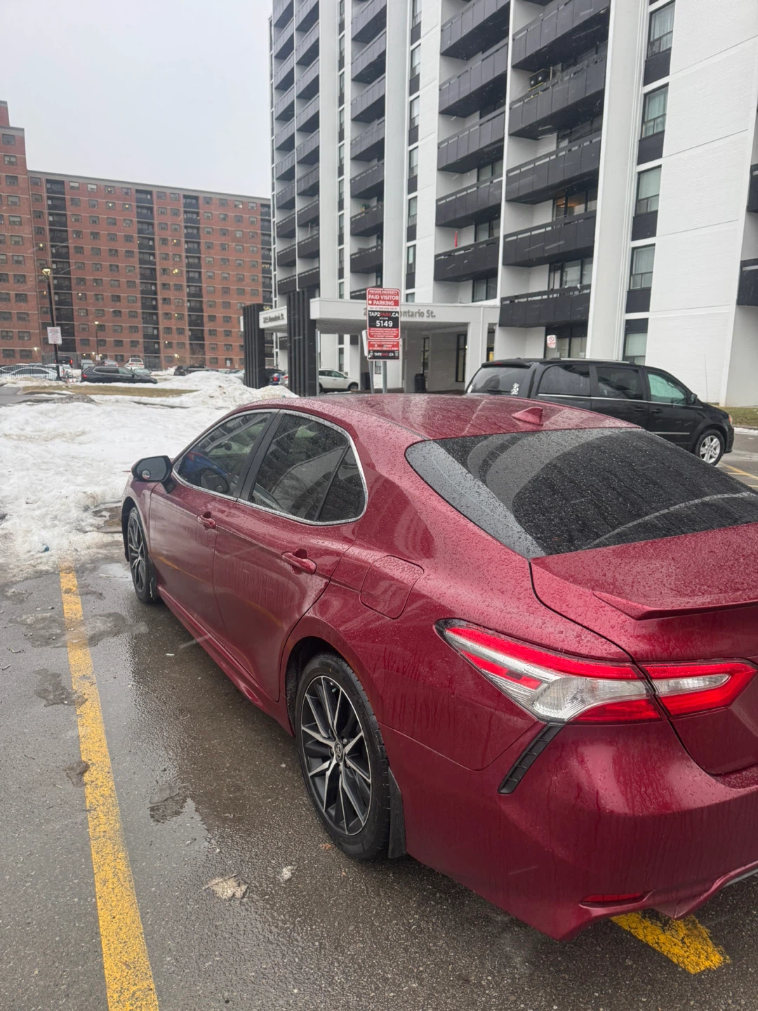 Red Toyota Camry Sedan - photo 2