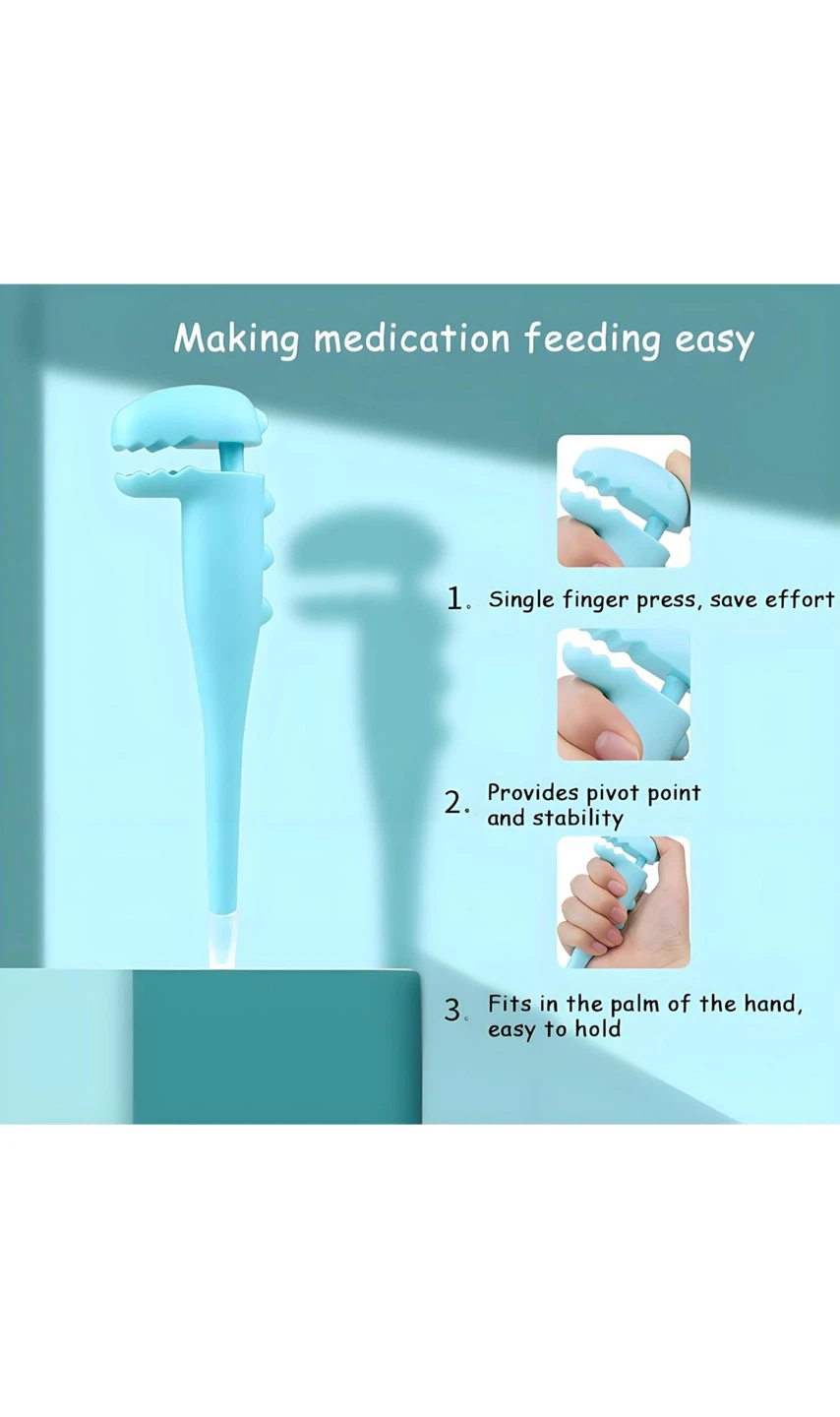 TAOZUA Pet Pill Shooter Dispenser with 2 Silicone Heads - photo 5
