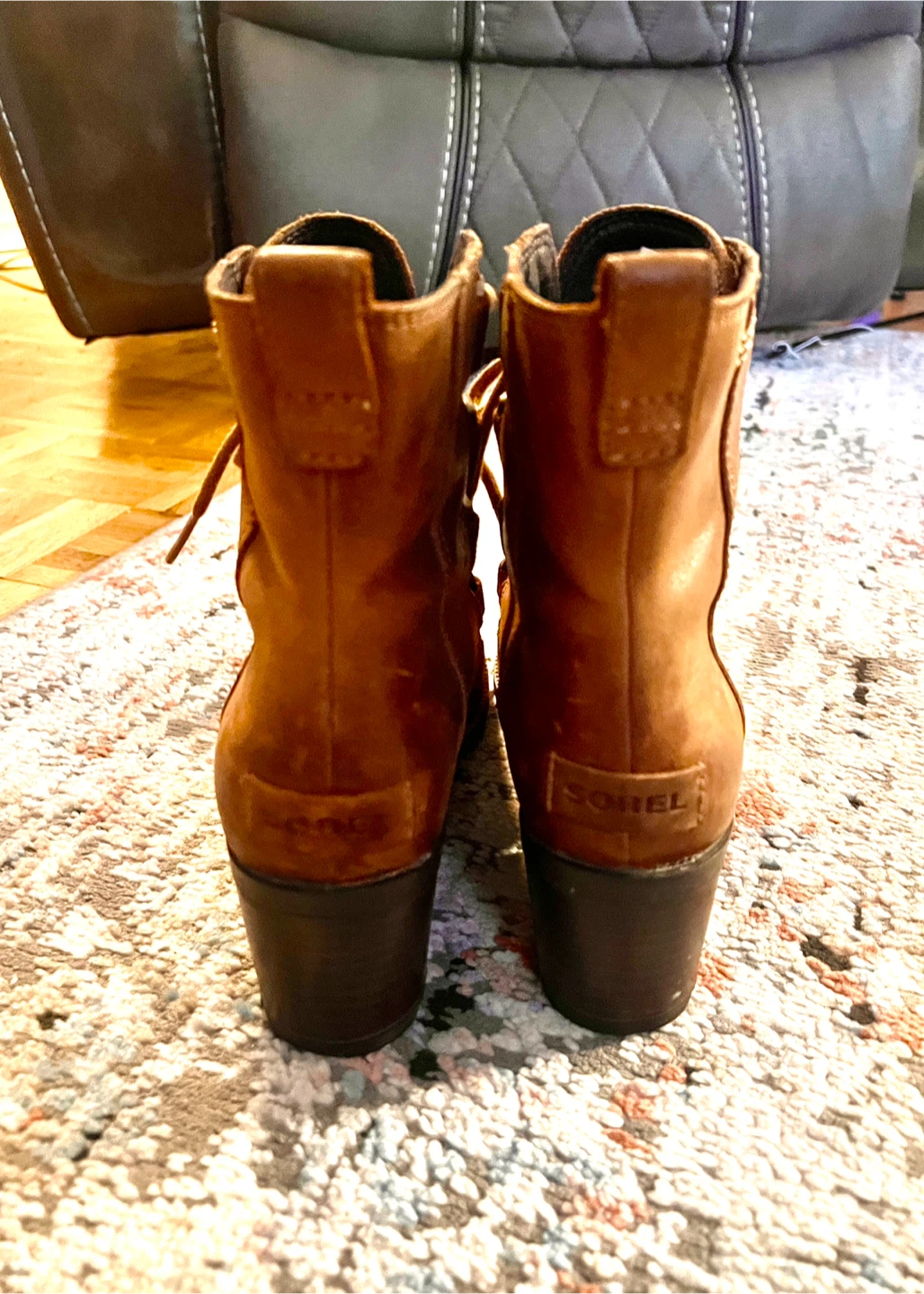 🥕Sorel Women's Lace-Up Ankle Boots - Brown - photo 3