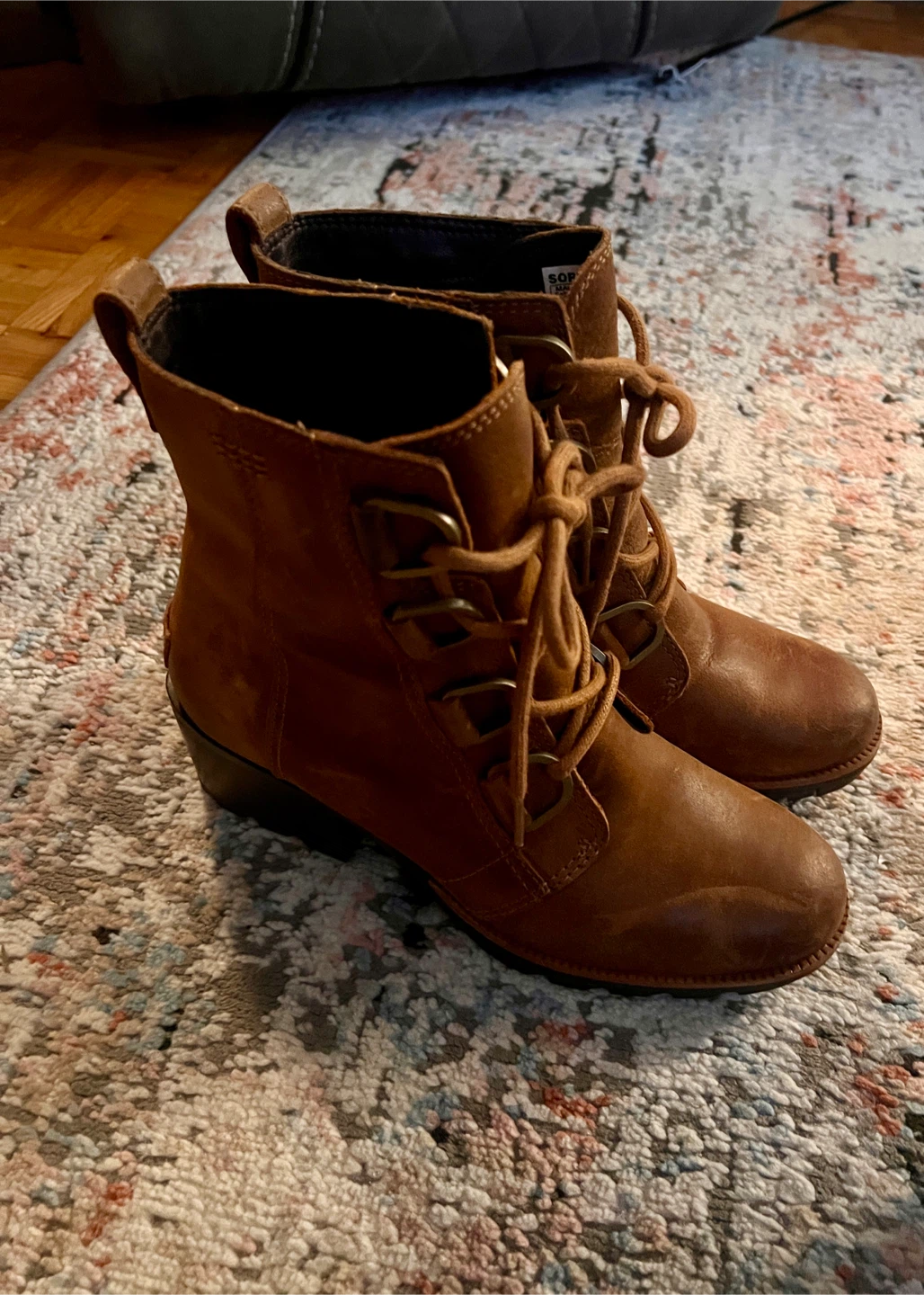 🥕Sorel Women's Lace-Up Ankle Boots - Brown - photo 2