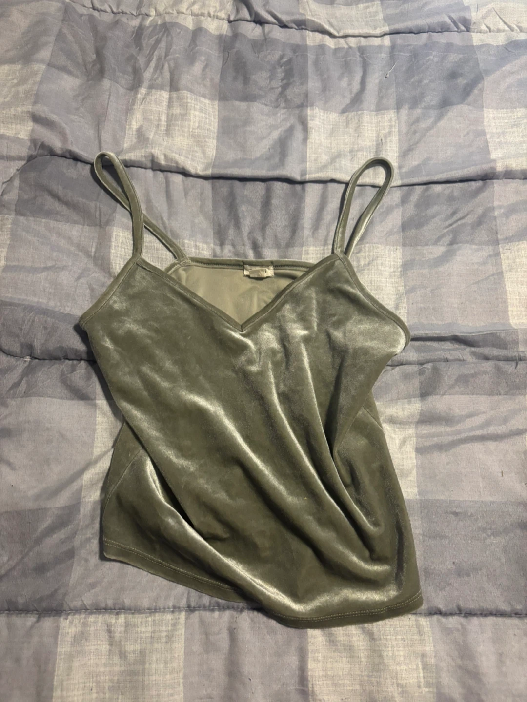 Garage Velvet Cami Tank Top P/S