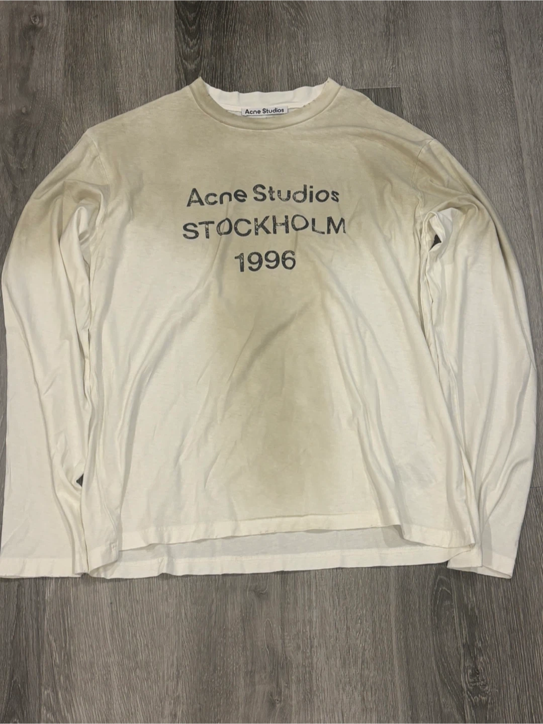 Acne Studios Stockholm 1996 Long Sleeve T-Shirt