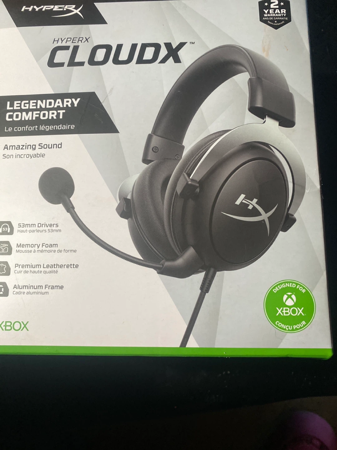 HyperX CloudX Gaming Headset for Xbox