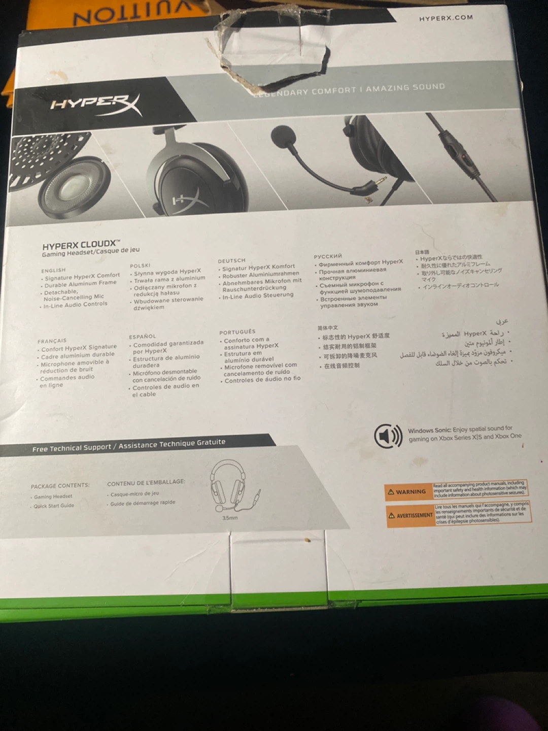 HyperX CloudX Gaming Headset for Xbox - photo 2