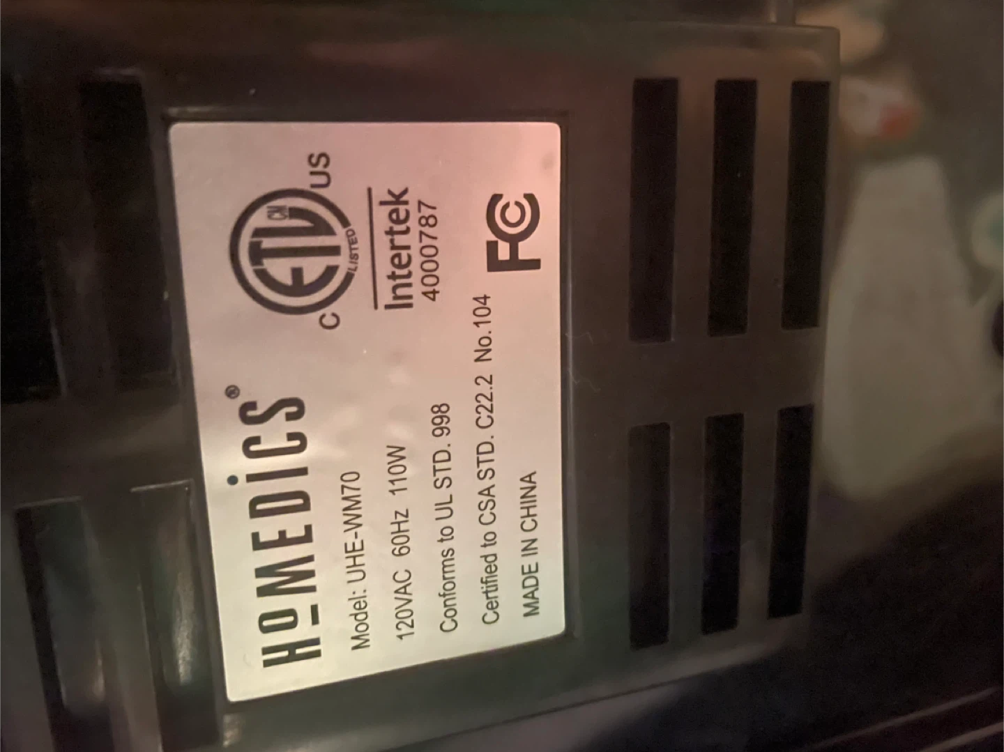 HoMedics Total Comfort Humidifier 🥕 - photo 3
