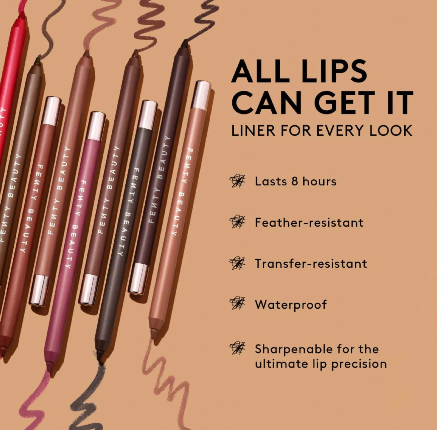 Fenty Beauty Trace'd Out Longwear Waterproof Pencil Lip Liner - photo 5