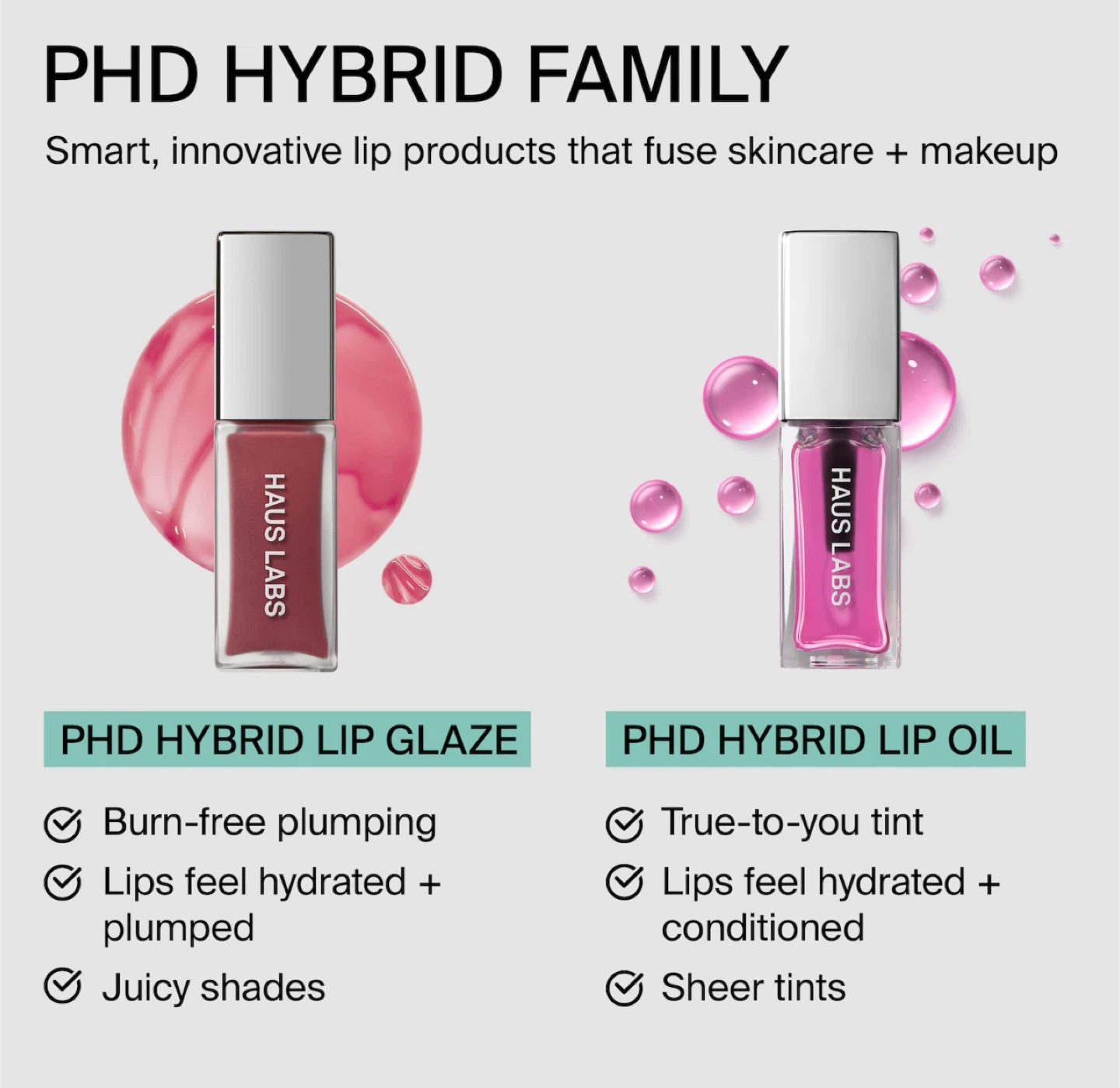HAUS LABS PHD Hybrid Lip Glaze Plumping Gloss - Persimmon - photo 5