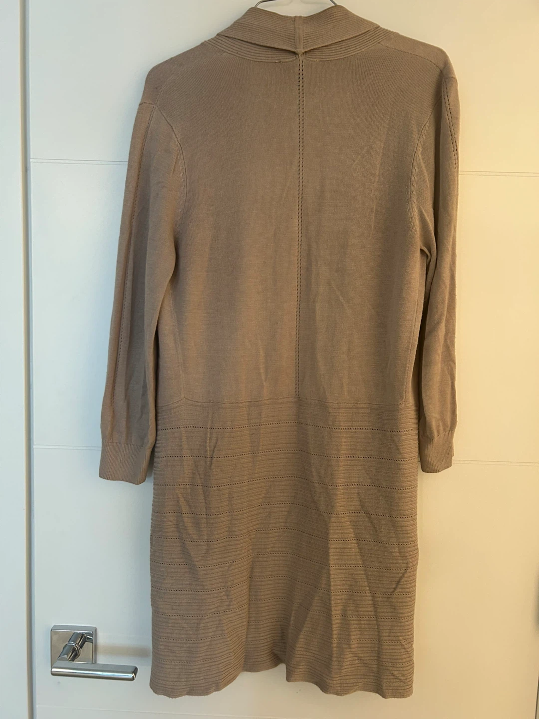 🥕 Le Château Long Cardigan - Taupe G/L - photo 4