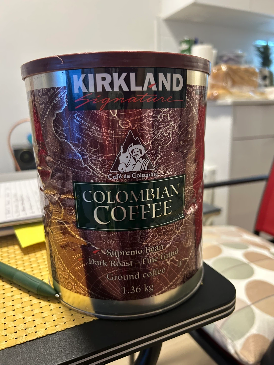 🥕 Kirkland Signature Colombian Supremo Coffee - 1.36 kg