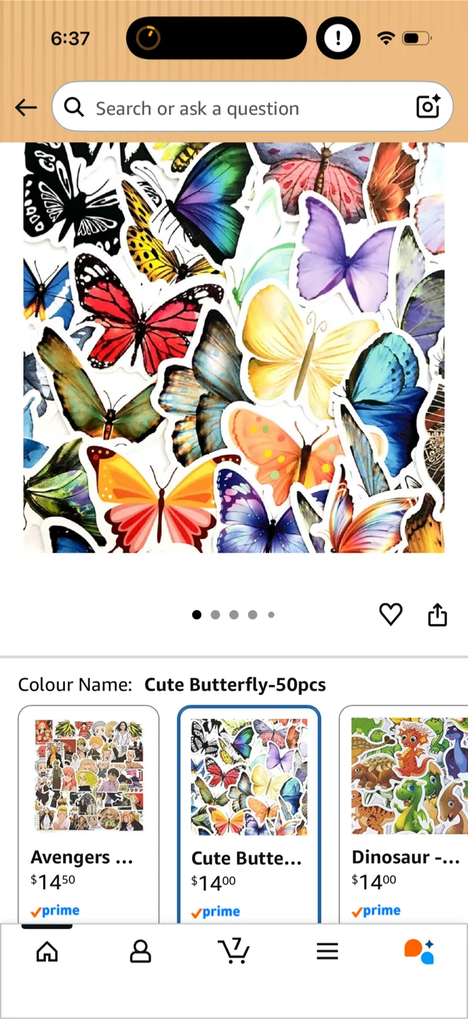 Butterfly Manor Series PET Stickers - 40pcs - photo 3