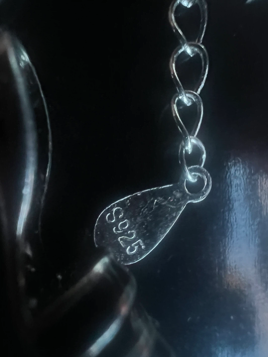 Sterling Silver High Heel Shoe Pendant Necklace S925 - photo 2