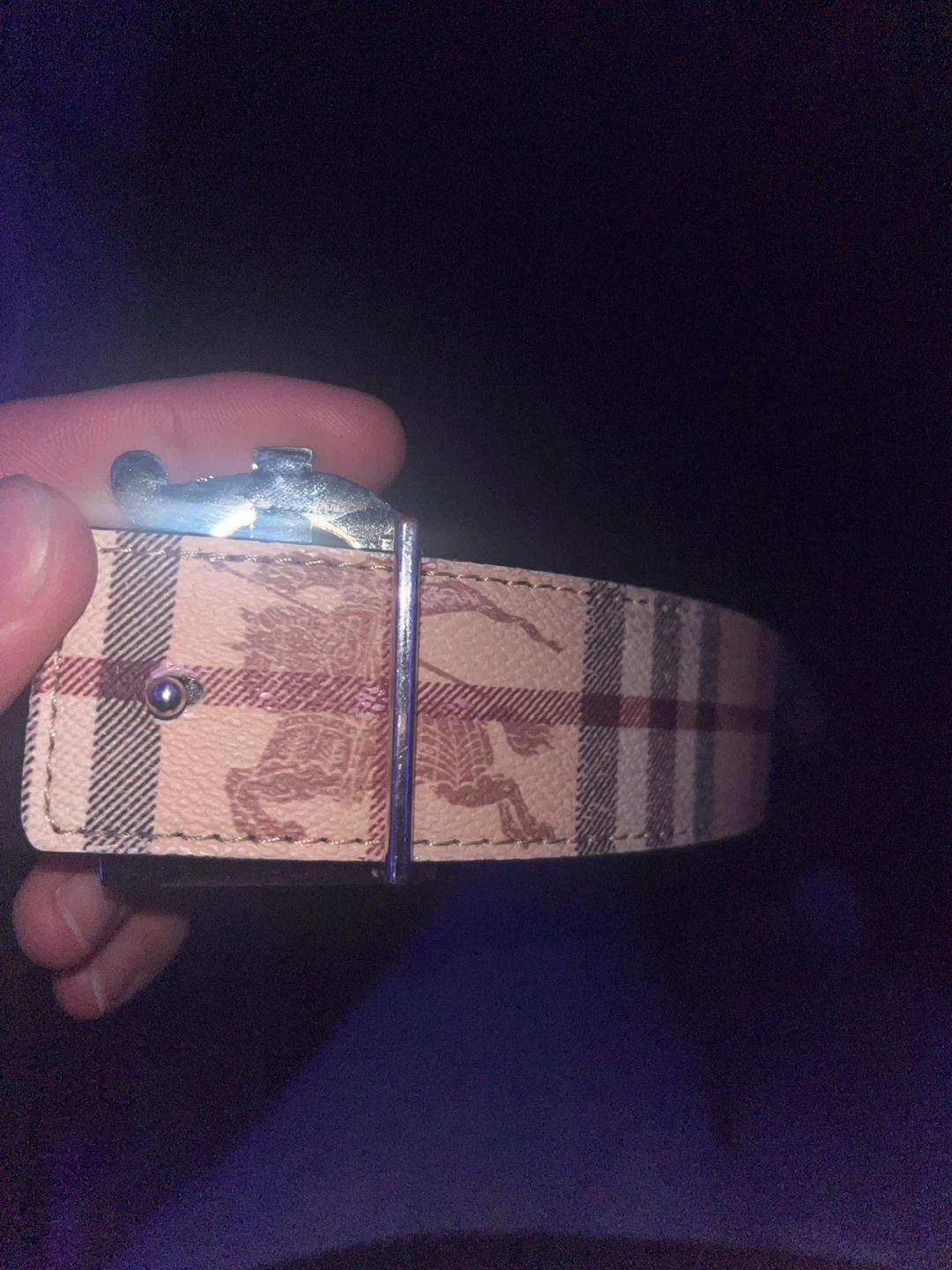 BURBERRY reversible belt - photo 2