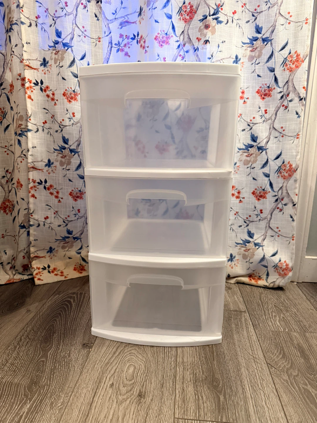 3-Drawer Plastic Storage Unit