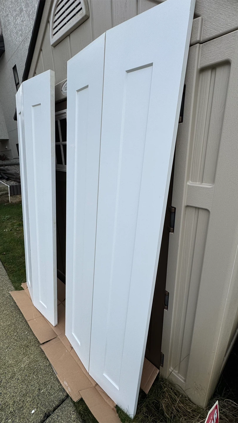 Pair of white interior doors - photo 3