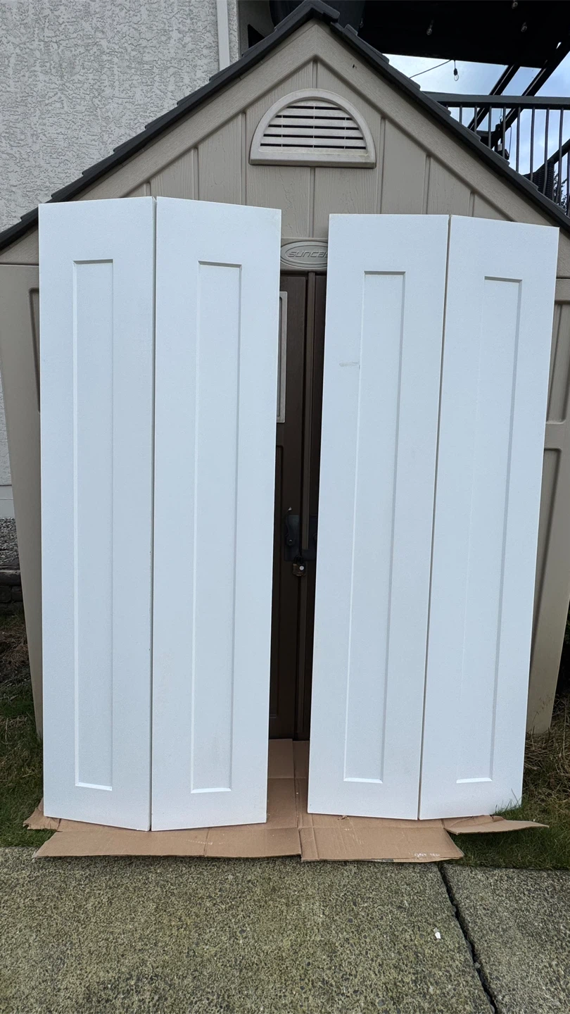 Pair of white interior doors - photo 4