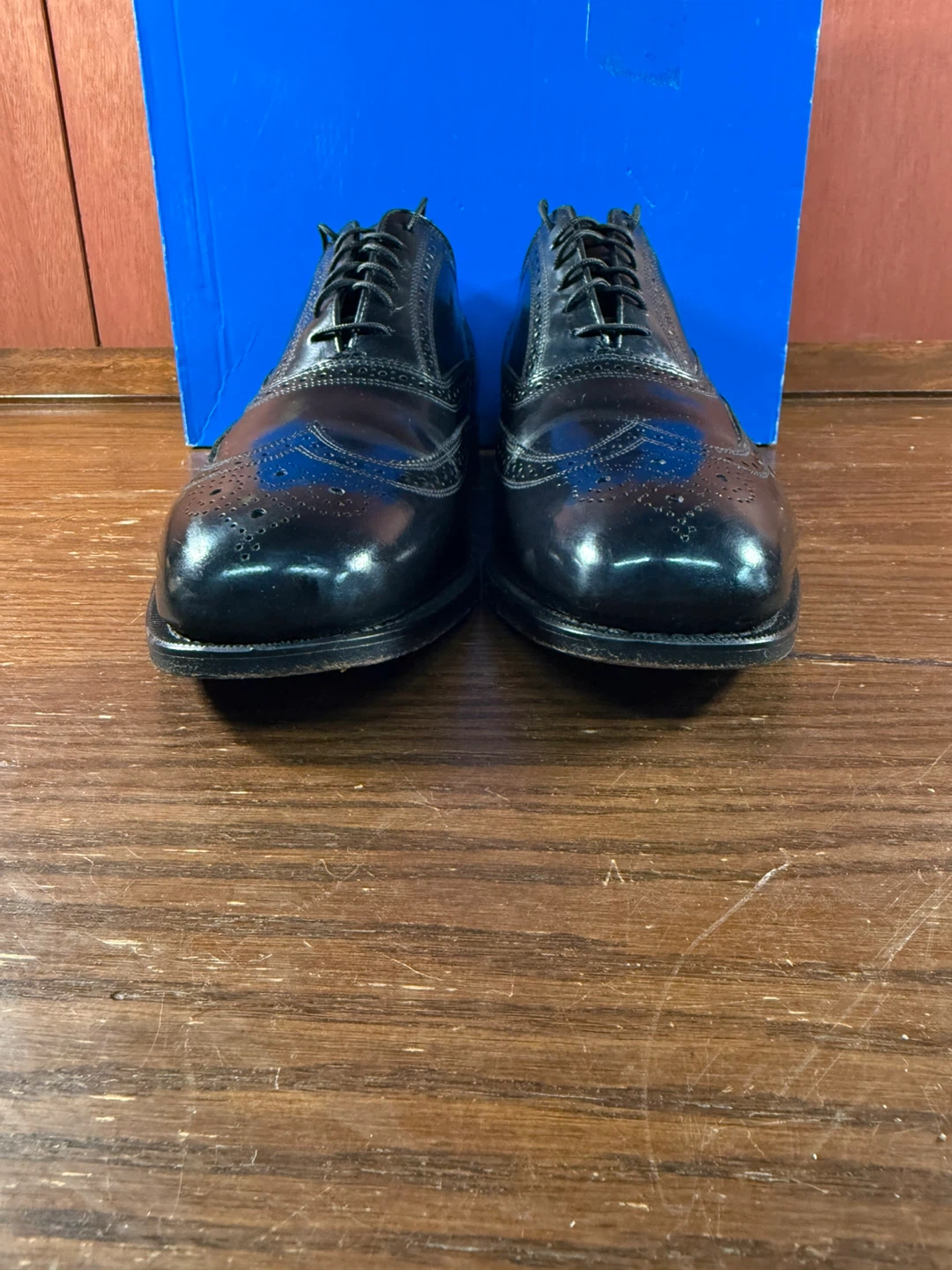 Florsheim FLS Oxford Shoes Mens Size 12D Leather Full Brogue - photo 4