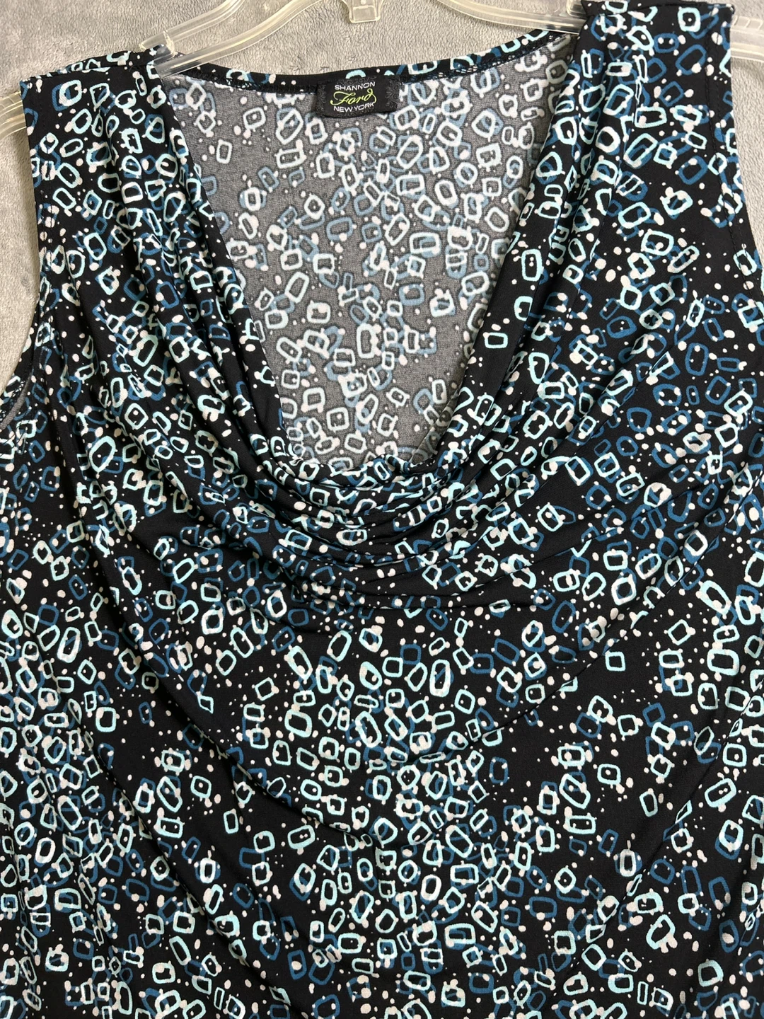 Shannon Ford New York Sleeveless Cowl Neck Top M - photo 3