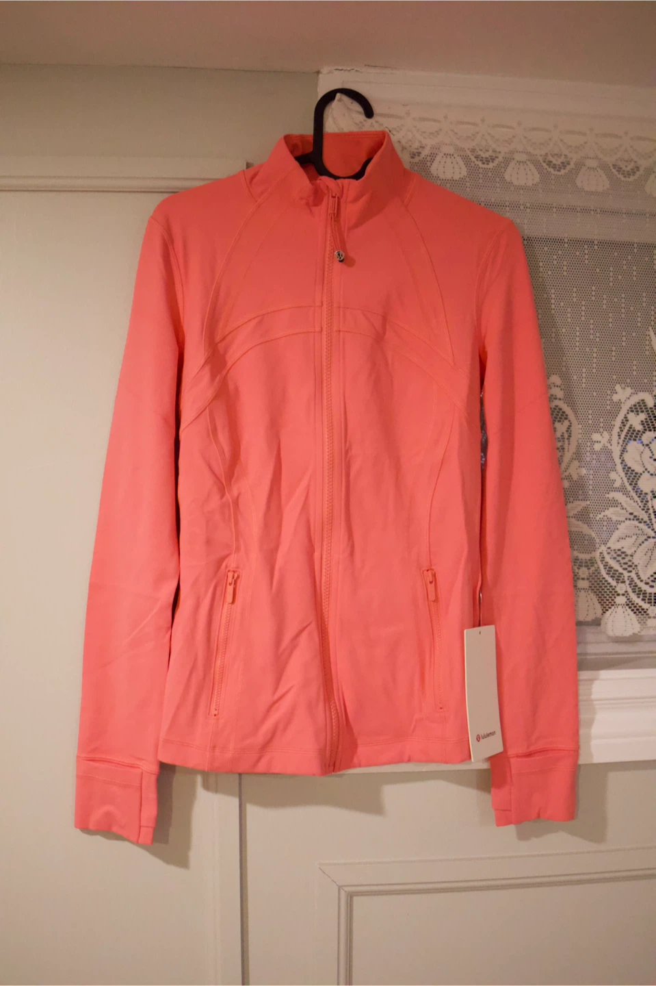 Lululemon Define Jacket Nulu Womens Zip-Up Size 6 Coral - photo 3