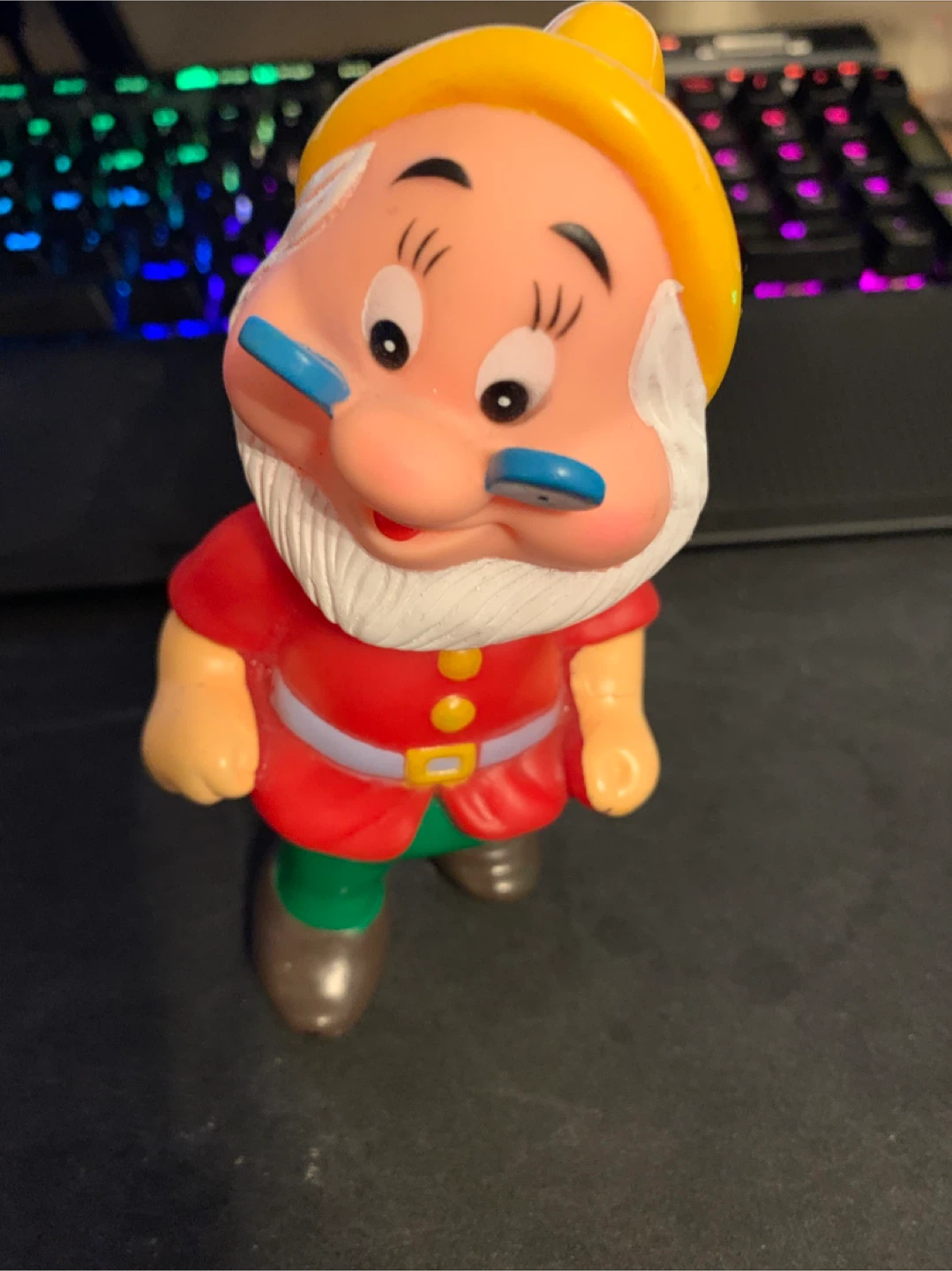 Dopey Dwarf vintage dog toy chew toy - photo 2