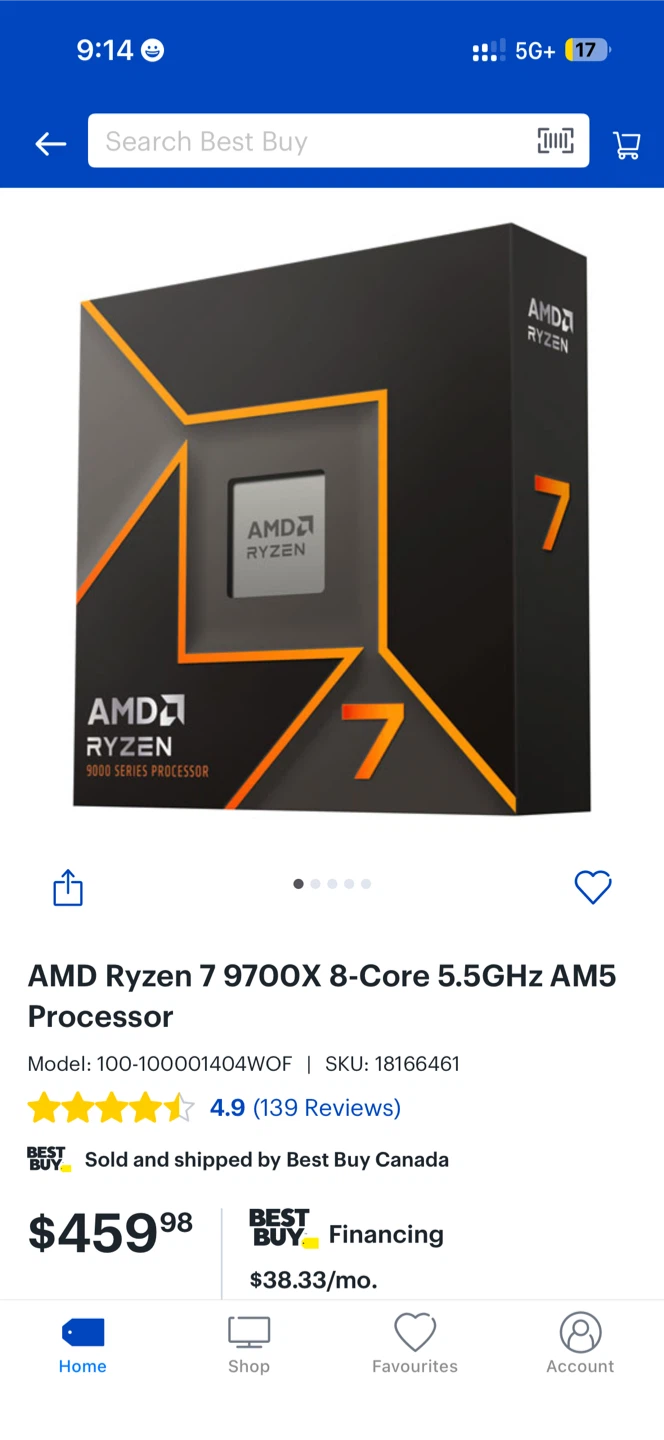 AMD Ryzen 7 9700X Processor Without BOX