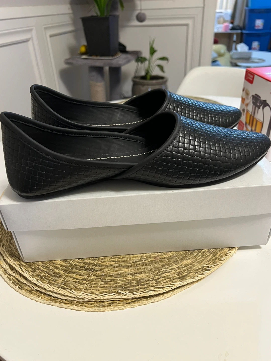 🥕Black Leather flat shoes - New - photo 2